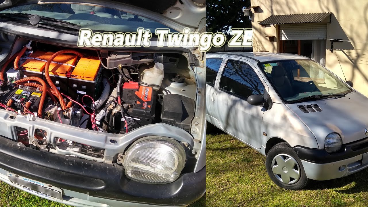 Conversion a 100% eléctrico de un renault Twingo.