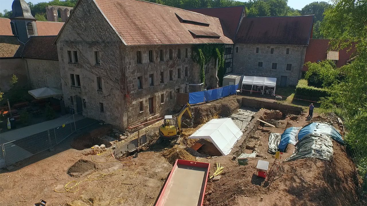Ausgrabungen am Kloster Walkenried