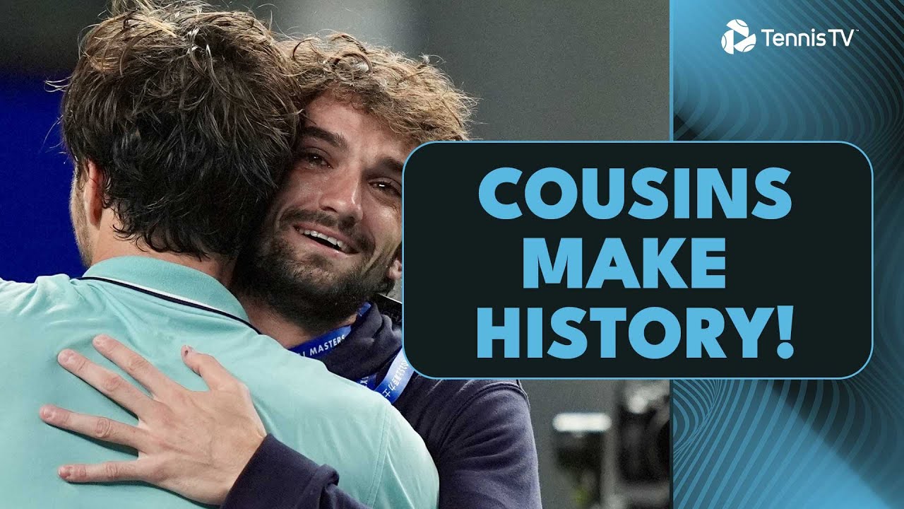 Emotional Scenes As Cousins Vacherot & Rinderknech Make History 🥹 | Shanghai 2025