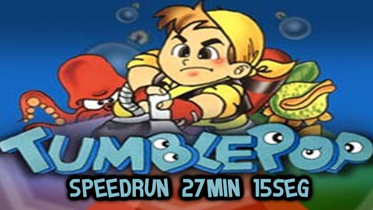 Tumblepop Beat The Game Normal 27min 15seg Speedrun