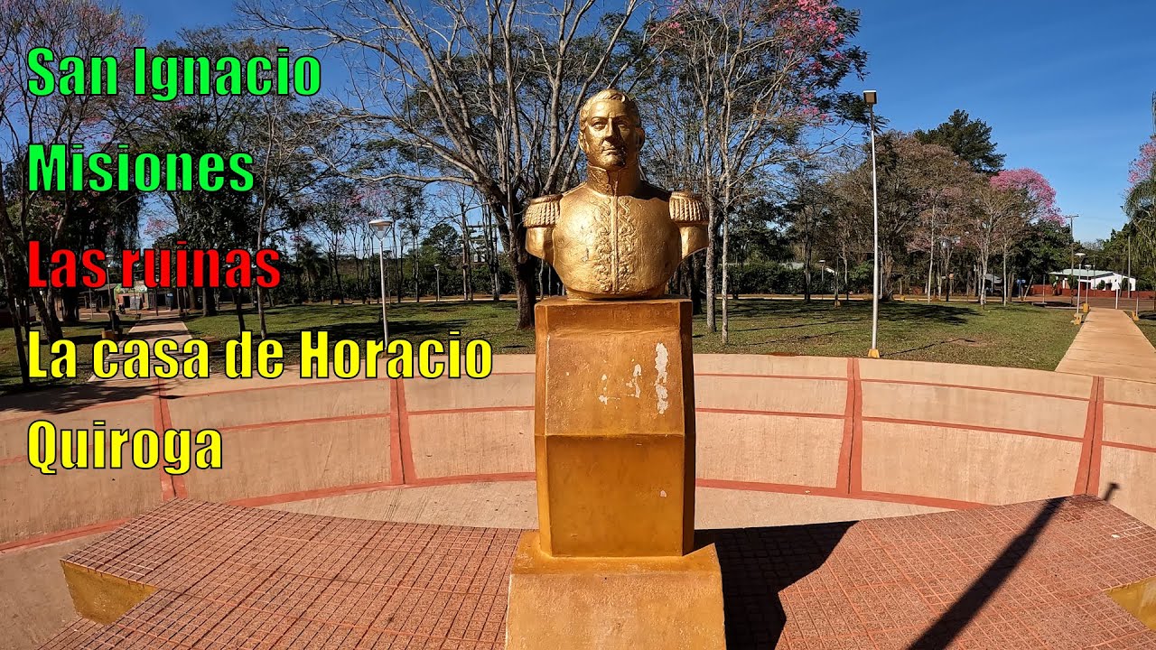 San Ignacio, Misiones, las ruinas jesuíticas, la casa de Horacio Quiroga. ❤ Bella Misiones!