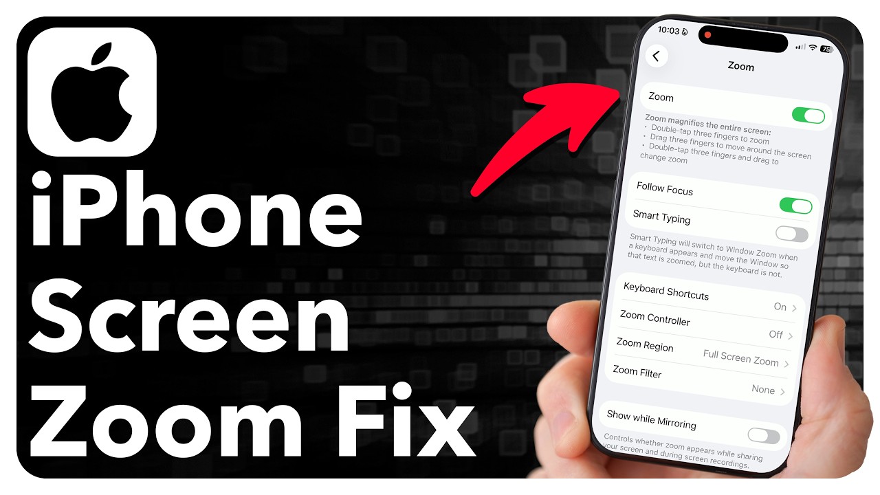 How To Fix iPhone Screen Zoomed In