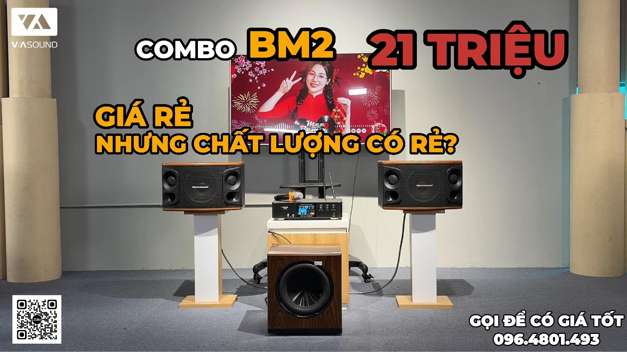 Giá Rẻ Nhưng Chất Lượng Có Rẻ? Combo Karaoke BM2 Chỉ 21TRIỆU Nhưng Chất Âm Quá Đỗi Bất Ngờ!