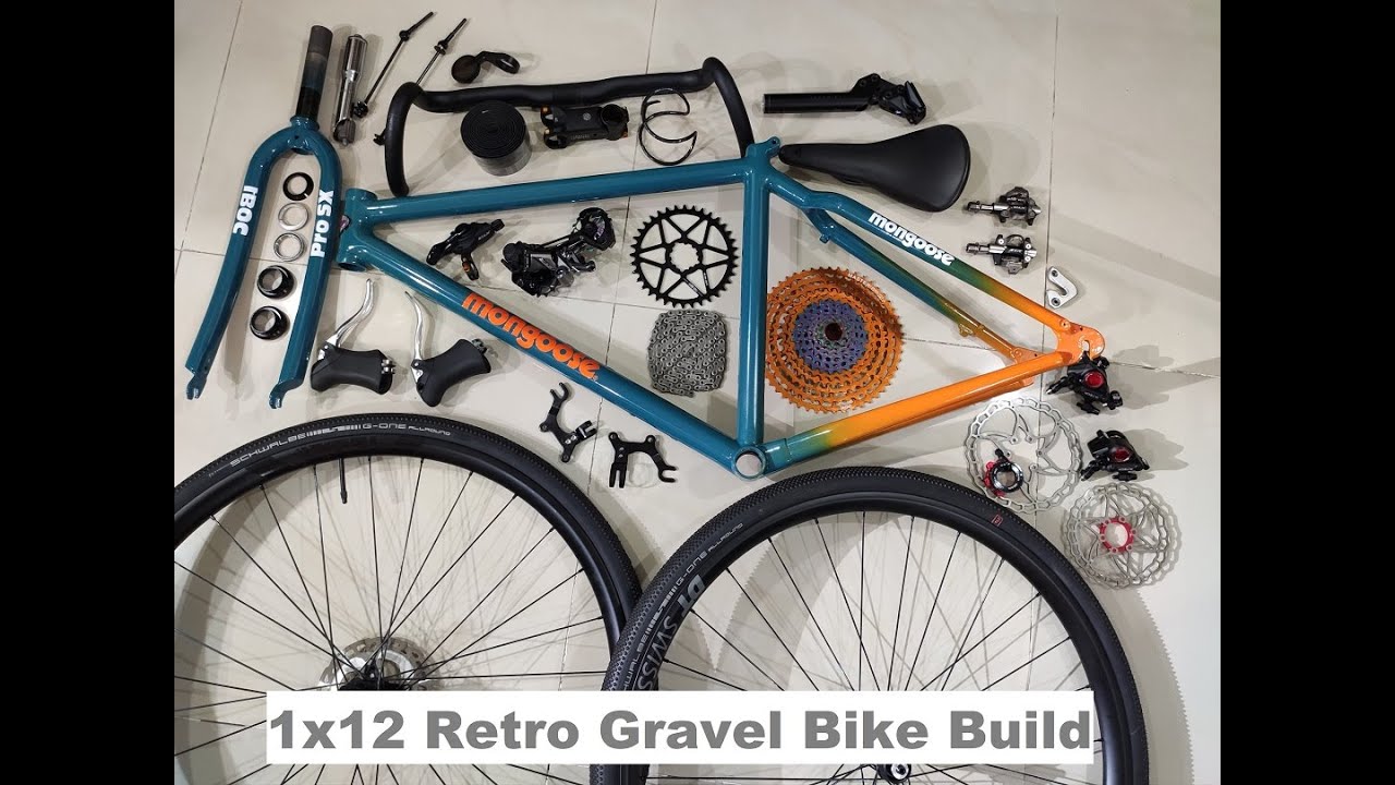 8kg Retro Classic Gravel Bike Build. 1x12 Shimano XTR. Suspension Stem & Seatpost