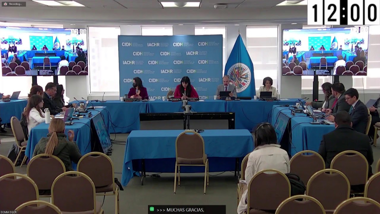 CIDH Public Hearings - Room B -  Spanish Audio