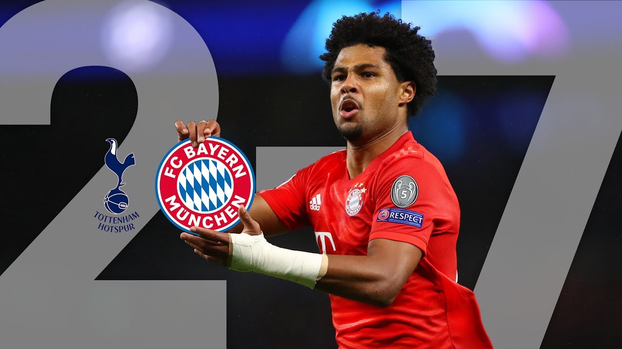 Highlights - Serge Gnabry cooking 4 times: All FC Bayern Goals of the epic 7-2 vs. Tottenham Hotspur