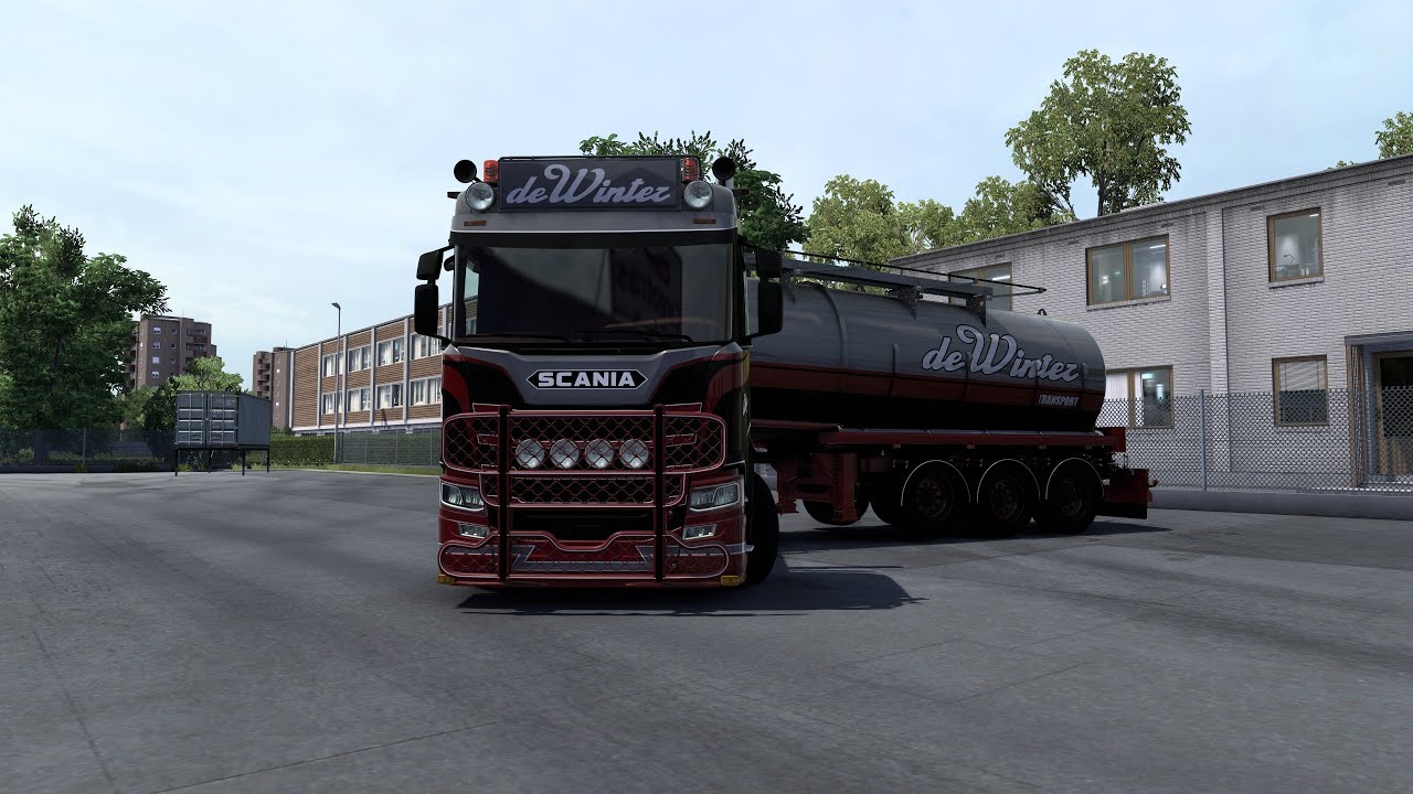 Euro Truck Simulator 2 - Scania R500 De Winter