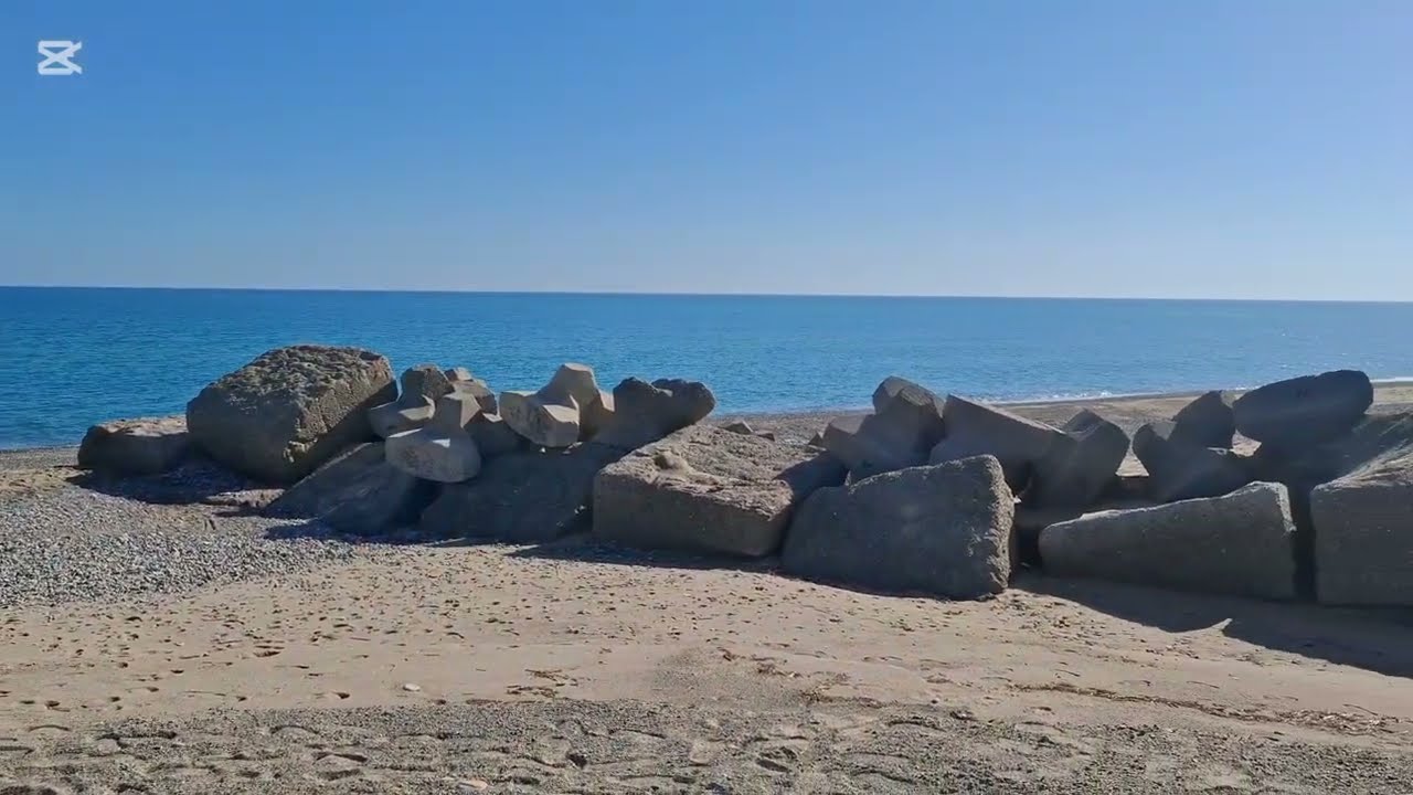 Cirò Marina, Calabria, Italia in January