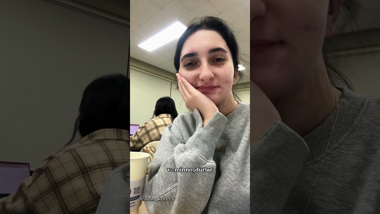 Koreyada yaşayan xarici tələbənin universitet g&uuml;nl&uuml;y&uuml;😍😍😍kim burda oxumaq istəyər?
