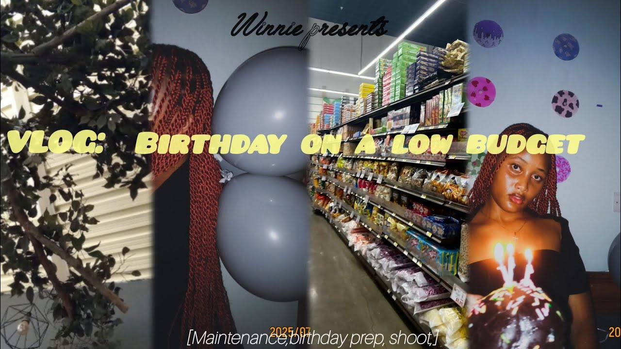 Vlog: birthday on a low budget {maintenance, birthday prep, shoot} KENYAN YOUTUBER