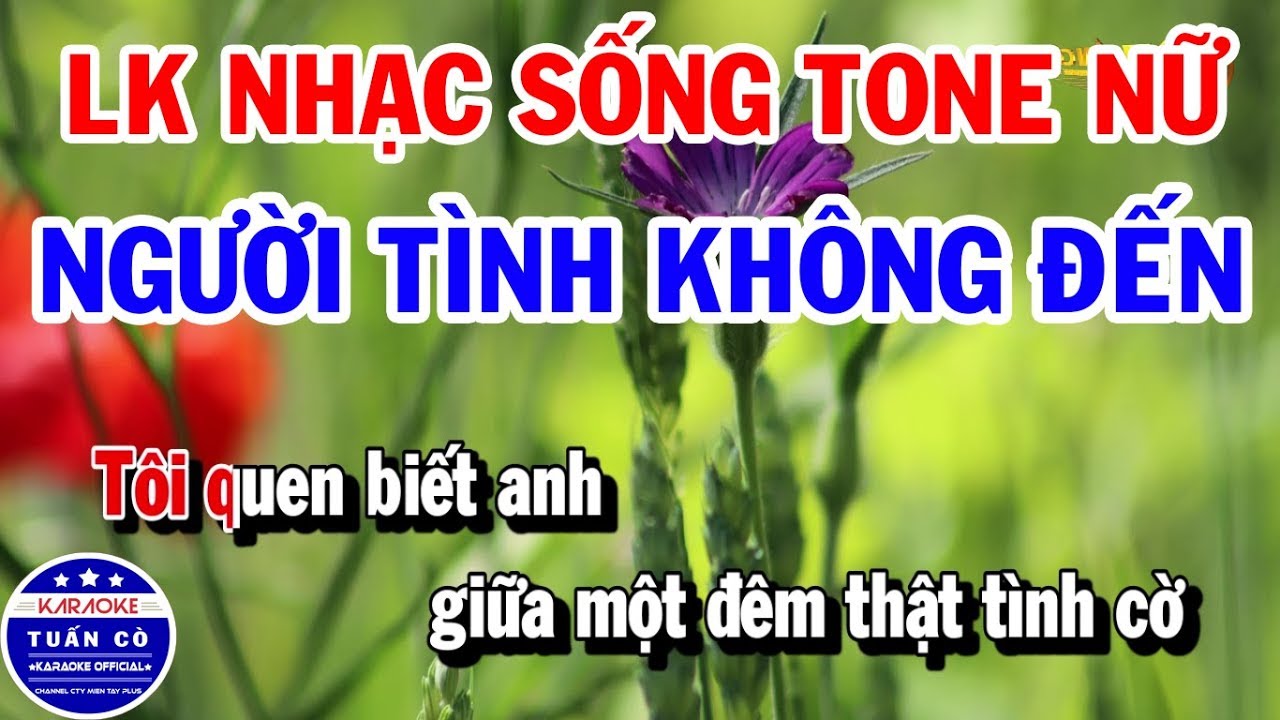 Li&ecirc;n Kh&uacute;c Karaoke Những B&agrave;i Nhạc Sến Dễ H&aacute;t Nhất  | Người T&igrave;nh Kh&ocirc;ng Đến | Chiều S&acirc;n Ga