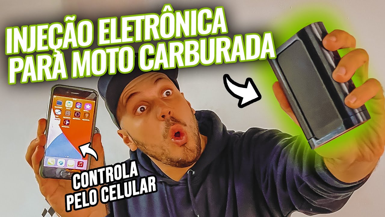 Como converter MOTO CARBURADA em INJETADA! (EM CASA, FÁCIL) EasyRider