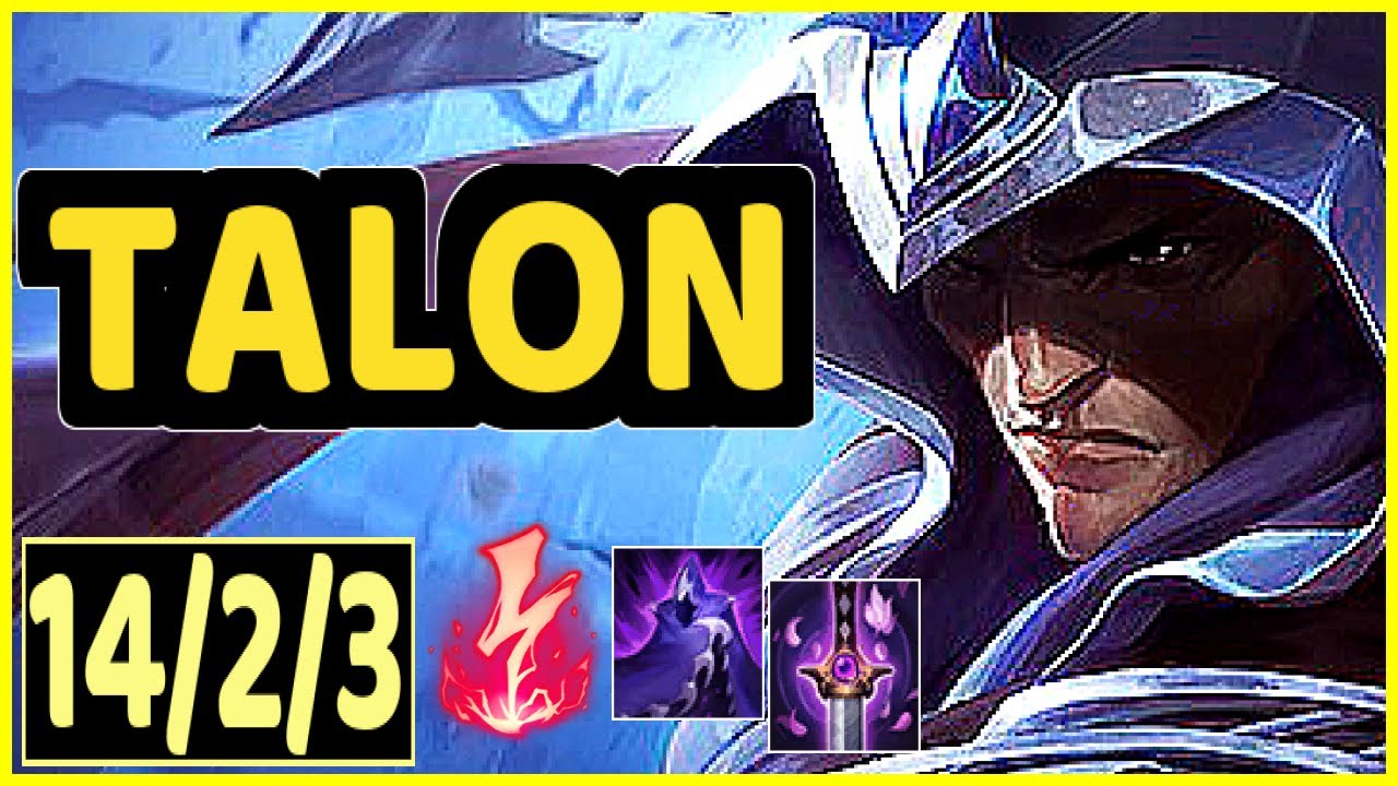 TALON VS SHACO - 14/2/3 KDA MID GAMEPLAY
