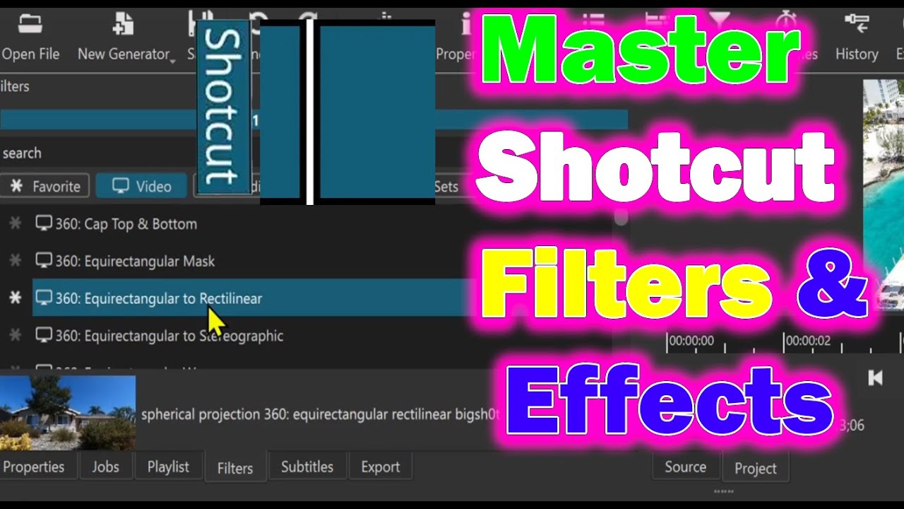 Shotcut Filters Tutorial | How to Use Video & Audio Effects Like a Pro @shortcutguide