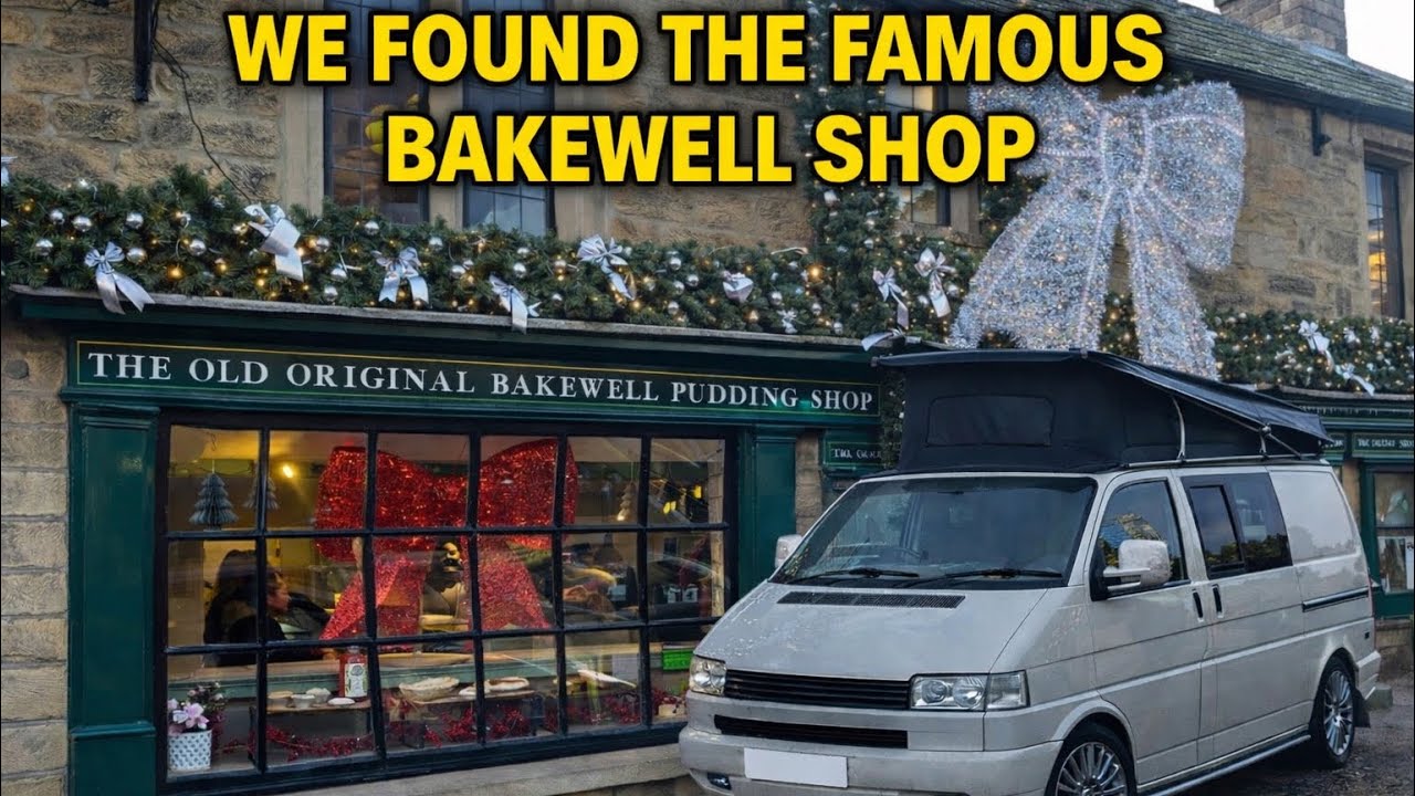 We Found the Famous Bakewell Pudding Shop in the Transporter T4
