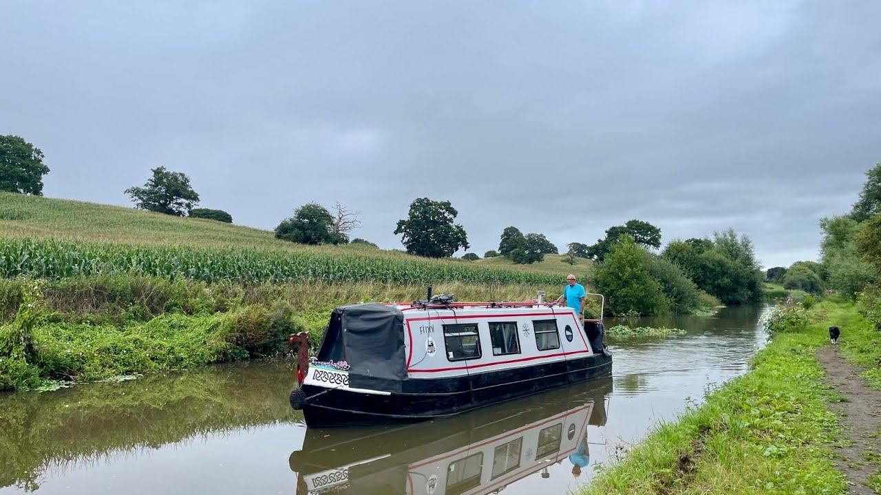 Our first voyage in our newly purchased boat. The Shropshire Union Canal 