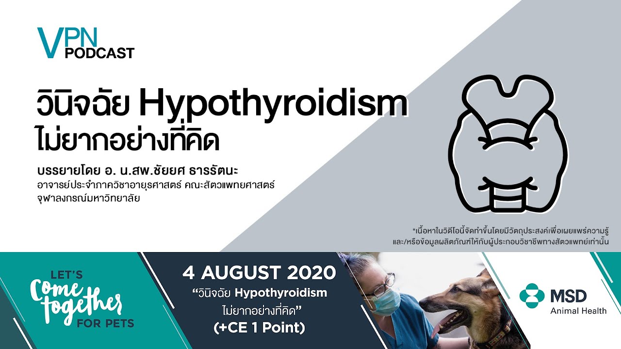 VPN Podcast EP.25 - วินิจฉัย Hypothyroidism ไม่ยากอย่างที่คิด