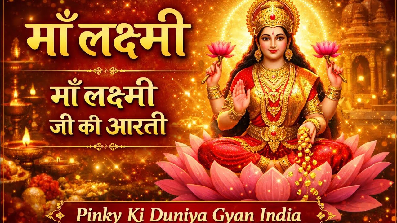 ॐ जय लक्ष्मी माता | Lakshmi Mata Aarti | धन, वैभव और सुख-समृद्धि की आरती