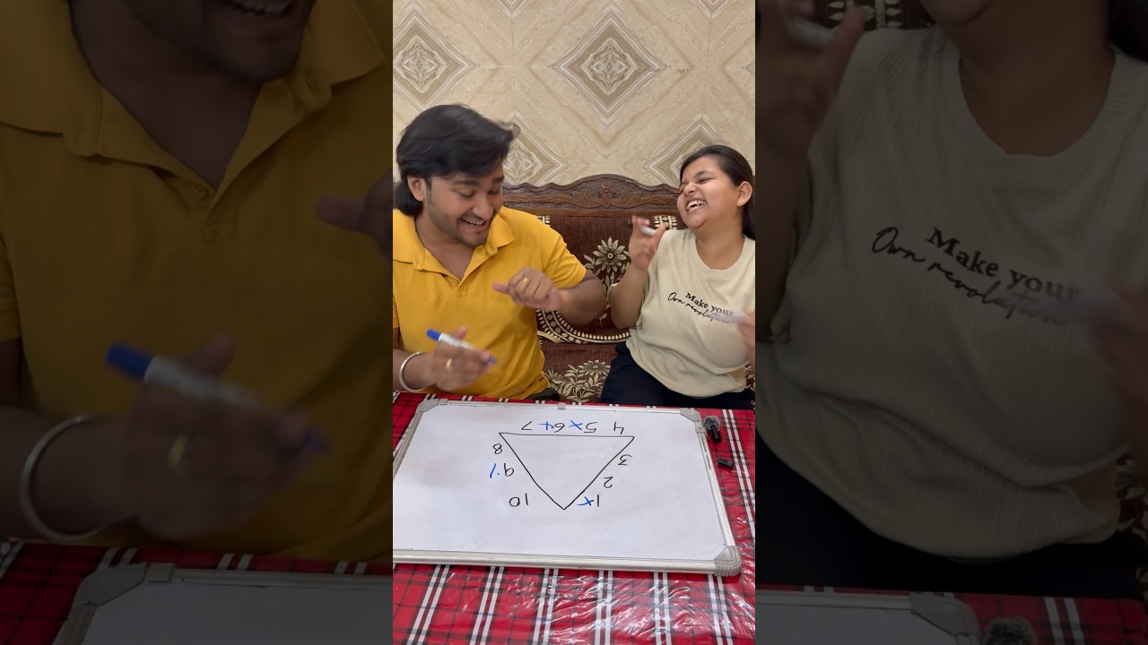 Triangle game🤣🫣 #funny #challenger #comedy #challenge #family #trending #games #fun #kids #shorts