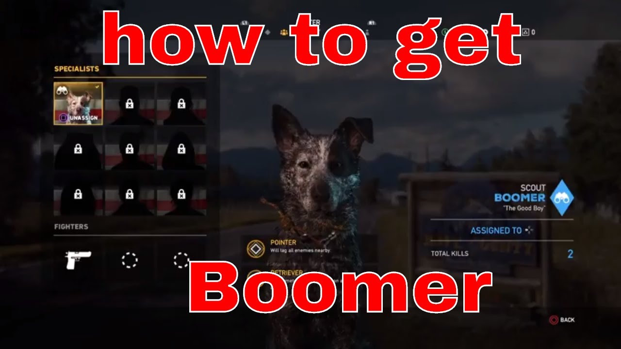 Far Cry how to get boomer the dog boomer location and guide