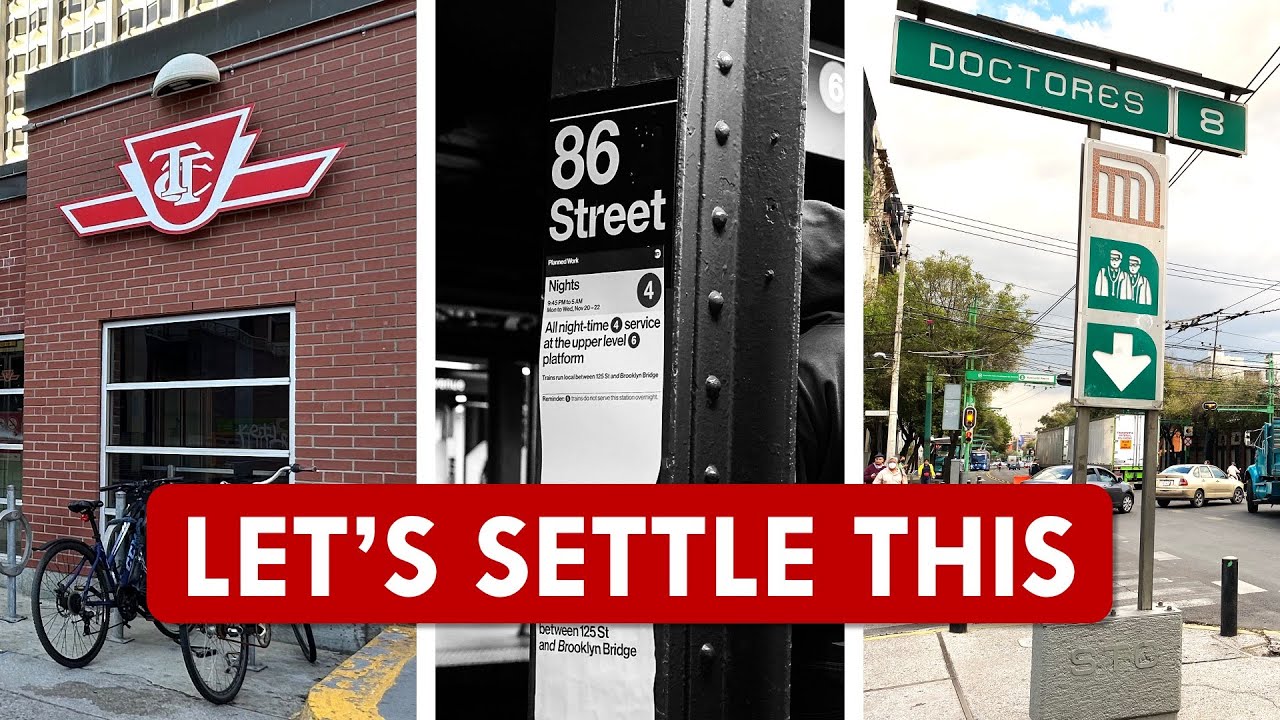 North America's Best Transit Cities: A Countdown