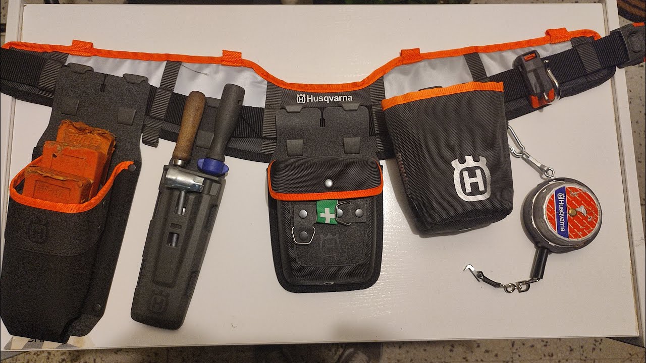 Ζώνη Εργαλείων Husqvarna Flexi _ AXEHOLE LOGGER