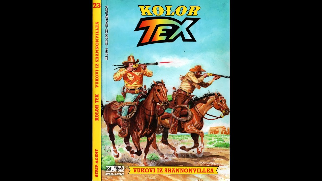 Tex Willer - Vukovi iz Shannonvillea 1/3 (Strip u boji)