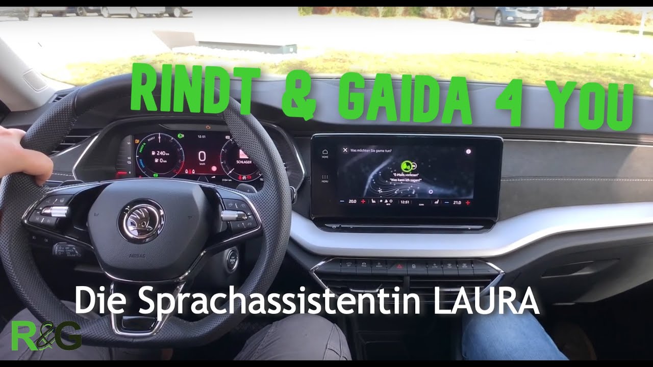 Rindt & Gaida 4 YOU - &Scaron;KODA Sprachassistentin LAURA