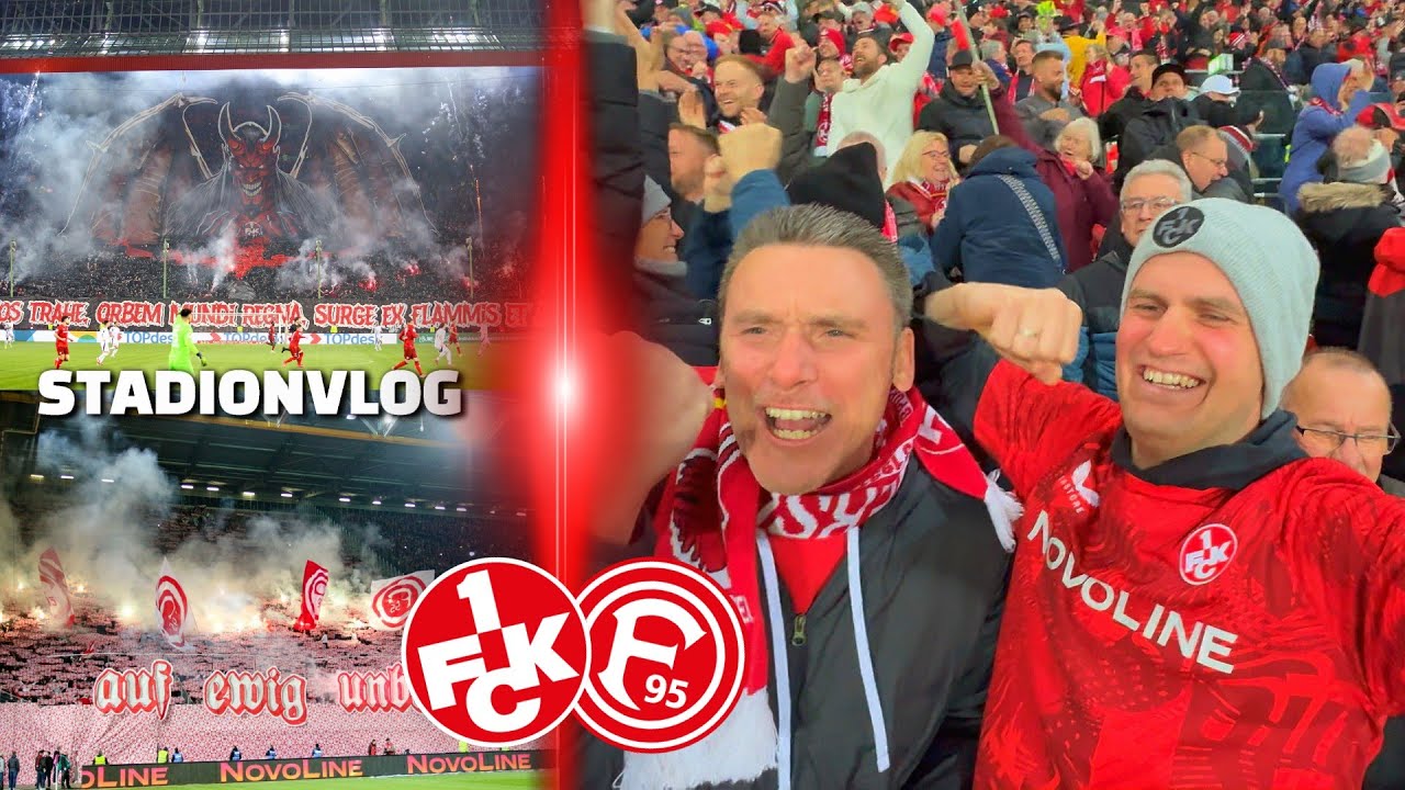👹🔥 BETZE gewinnt TOPSPIEL mit CHOREO! | 1. FC Kaiserslautern - Fortuna Düsseldorf | Stadionvlog