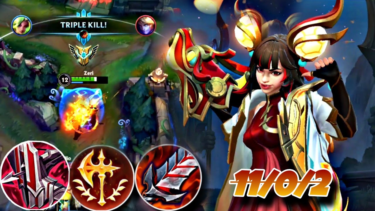 WILD RIFT ADC | WHY ZERI IS THE BEST HYPER CARRY IN PATCH 6.0D? | 