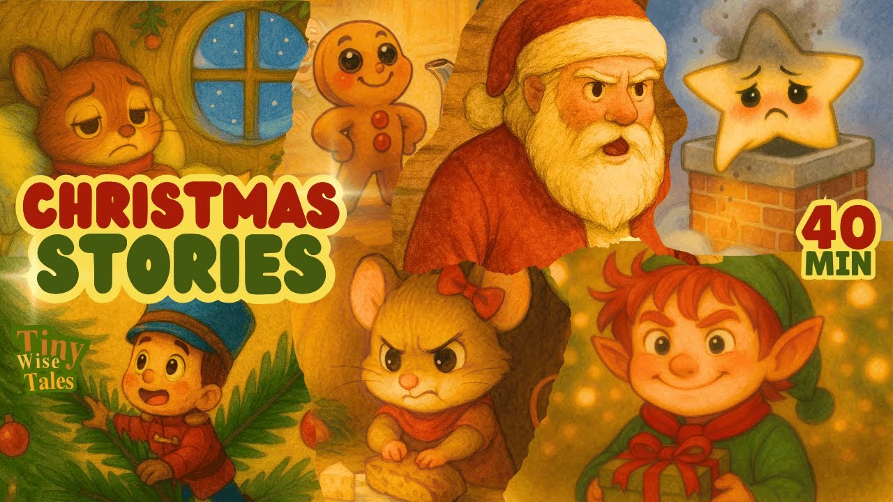 CHRISTMAS STORIES for KIDS 🎄🎅 A MAGICAL Collection About EMOTION, KINDNESS & FORGIVENESS✨Compilation