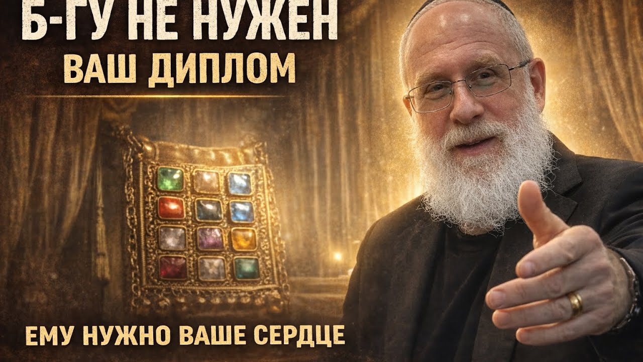 Почему Б-г выбрал первосвященника не по интеллекту…