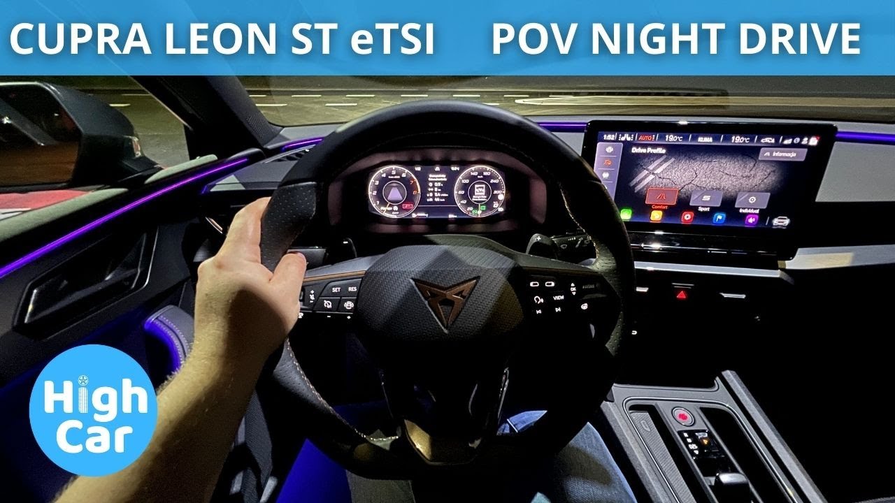 CUPRA LEON ST 1.5 ETSI 2023 | POV NIGHT DRIVE 4K