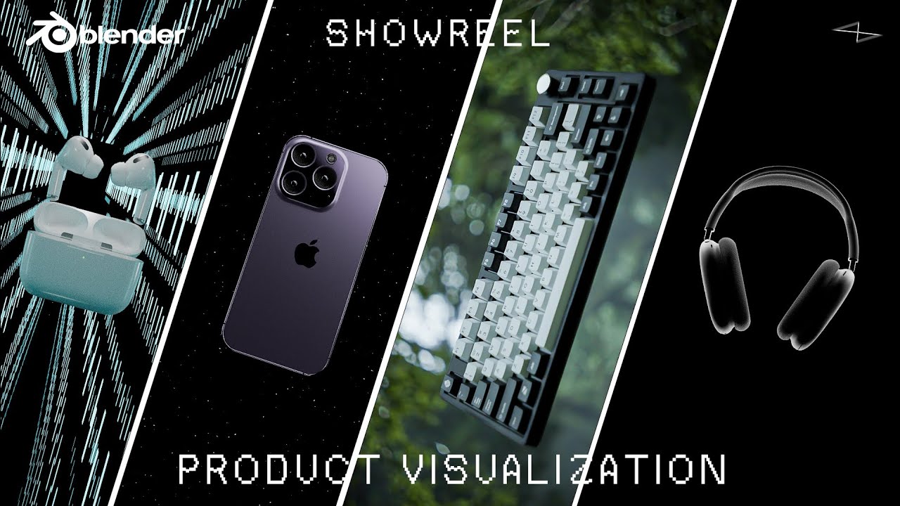 Product Visualization Showreel - Made in Blender
