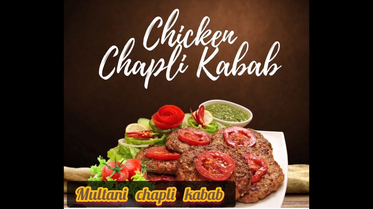 Multani chicken chapli kabab recipe by Sabawithkitchen