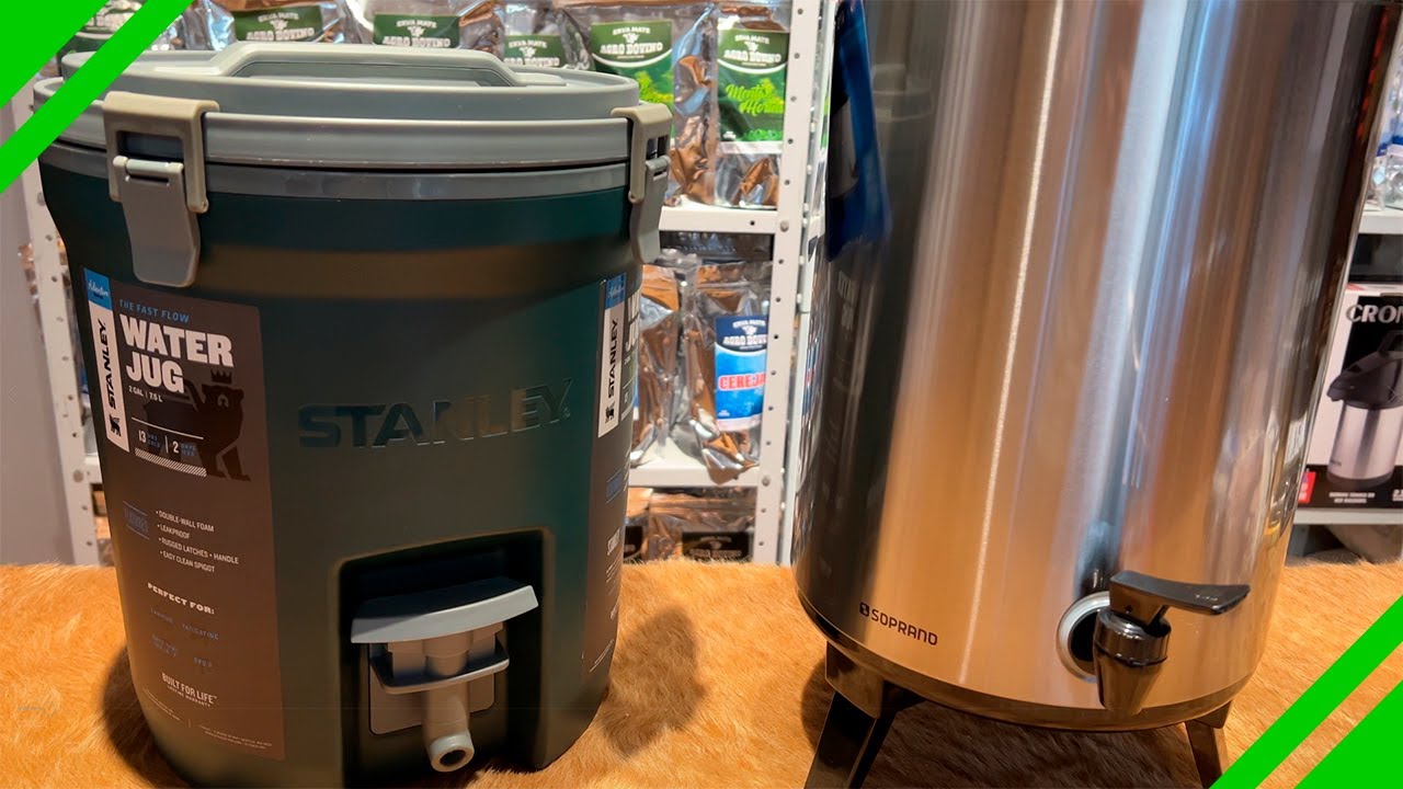 Garrafa térmica Stanley JUG 7,5L VS Soprano 9,5L
