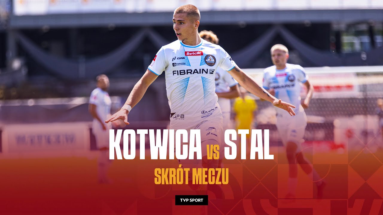 1. LIGA: KOTWICA KOŁOBRZEG - STAL RZESZÓW, CZTERY GOLE I RÓŻNICA KLAS! | SKRÓT | SEZON 2024/25