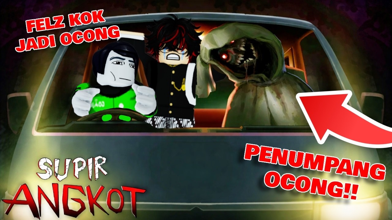 DIAJAK ODO SATORU JADI SUPIR ANGKOT!! ISINYA ANOMALI SEMUA GINI😱👻