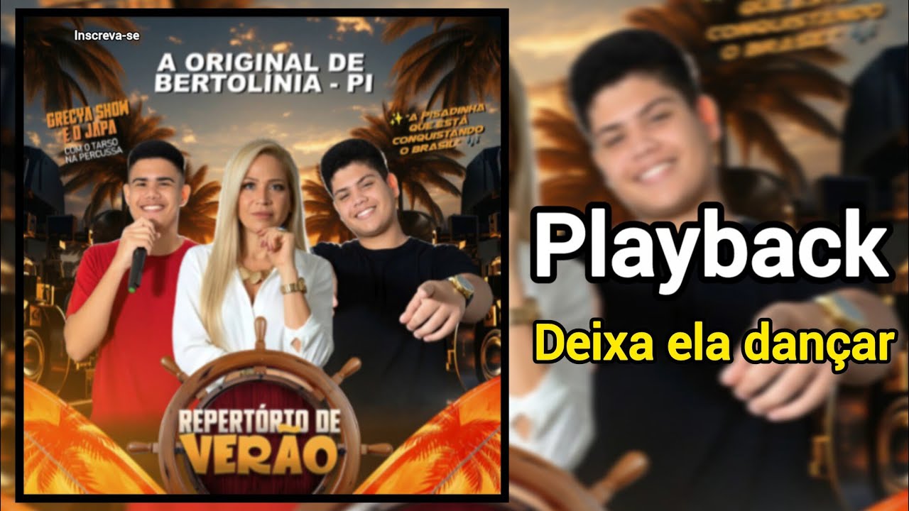 Grecya show e japa playback deixa ela dançar