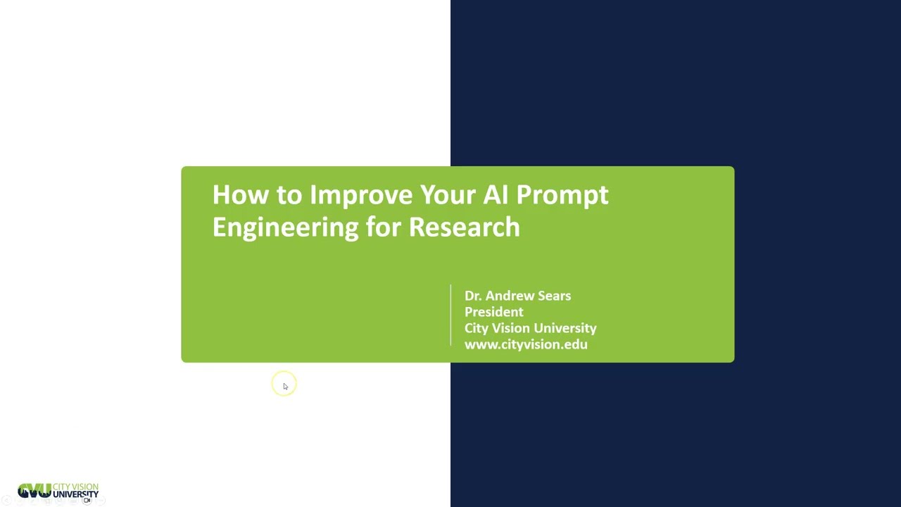 How to Improve Your AI Prompt Engineering for Research
