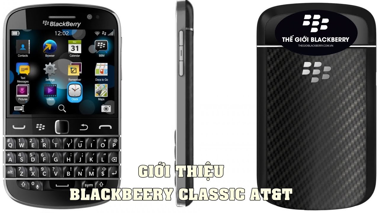 BlackBerry Classic AT&T New FullBox hàng có hạn tại Thế Giới BlackBerry