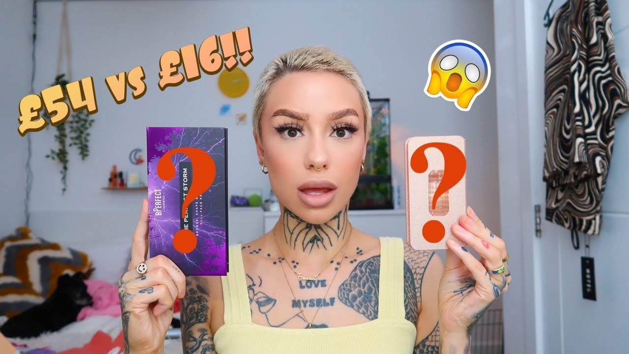 £16 vs £54 face palette? WHICH IS BETTER??