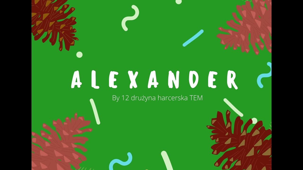 Alexander - Myslovitz | 12 Drużyna Harcerska 