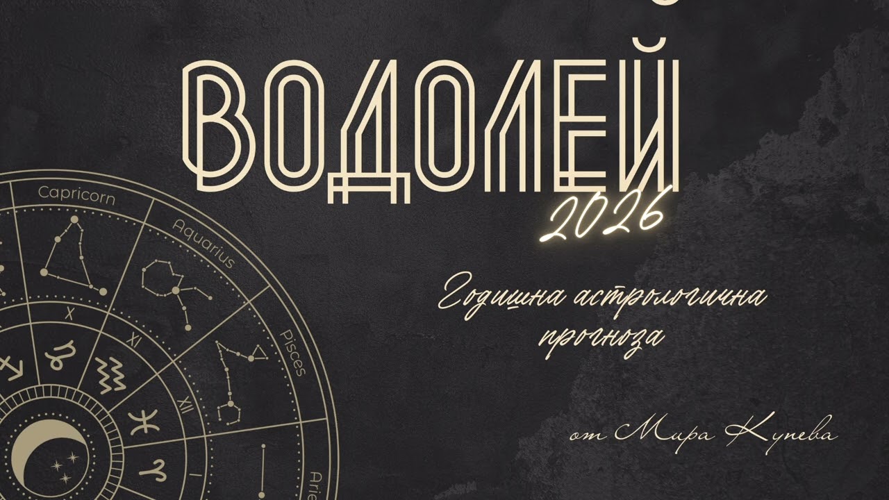 Водолей 2026 г. Астрологична прогноза