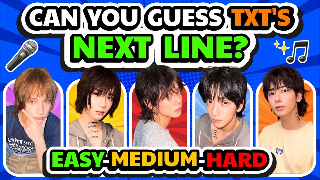 Can You Guess TXT’s Next Line? 🌊☀️ | Only Real MOA Can Pass!