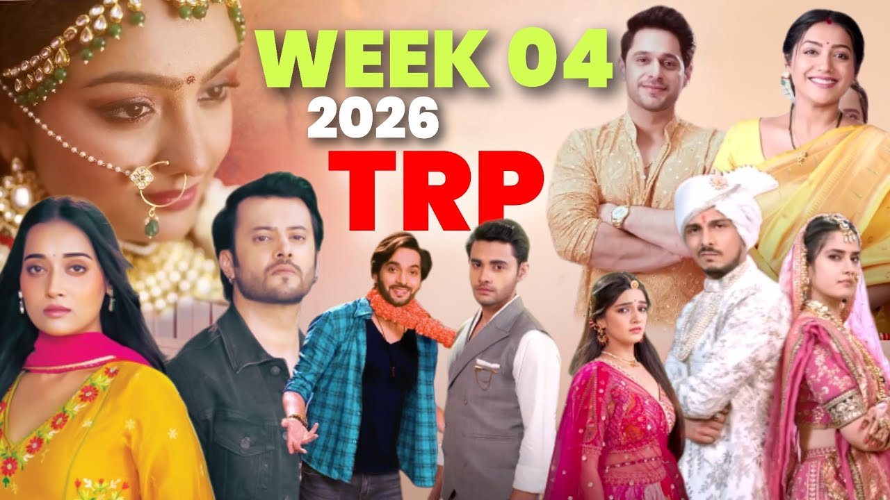 Dangal TV full barc trp of all tv channels week 4 2026 rimjhim pati barmhchari ,ishq joonuni ishq?
