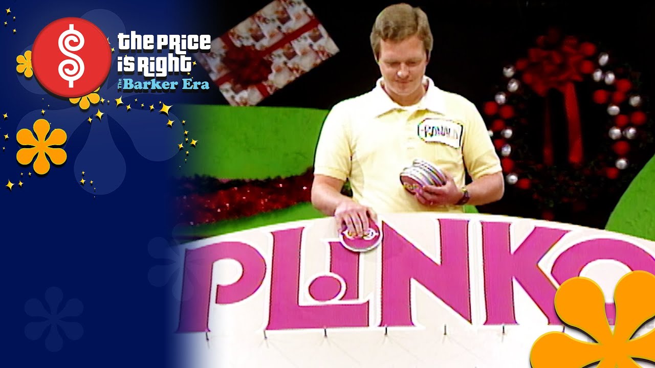 Contestant Collects All Five PLINKO Chips for a Chance at $25,000 in Cash! - The Price Is Right 1984