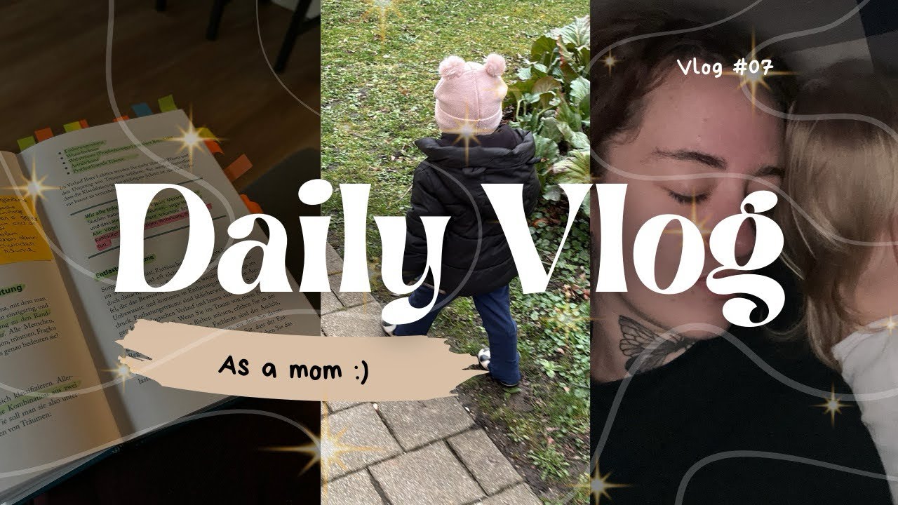 Daily Vlog as a mom 🌙🪐🫂