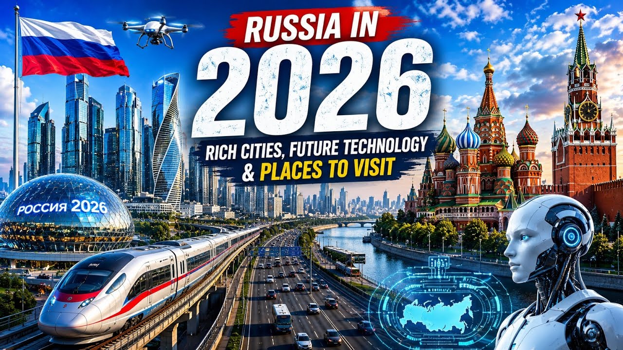 Russia 20rich26 🇷🇺 | The Future Superpower? Rich Cities, Mega Projects & Mind-Blowing Technology