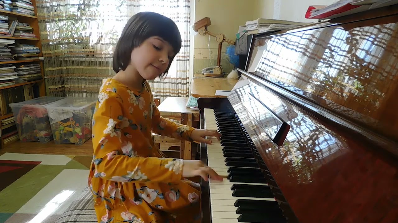 Марианна Лемешкина, 6 лет. Ф.Кулау 